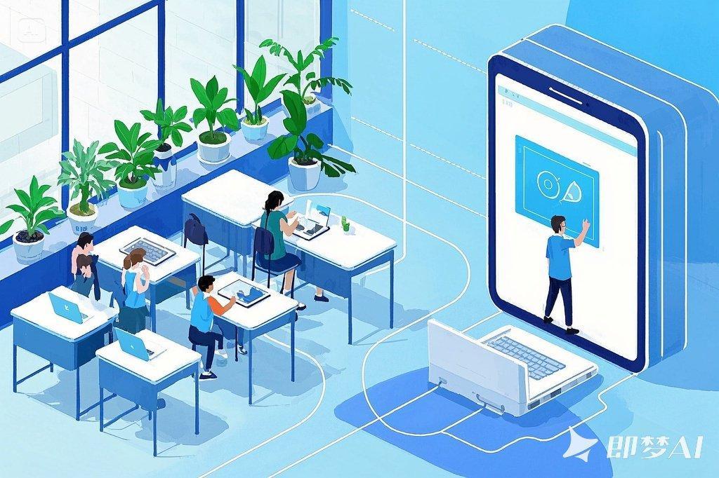 Create a shared digital learning environment for teachers and students to realise ICT-driven innovative teaching and management.