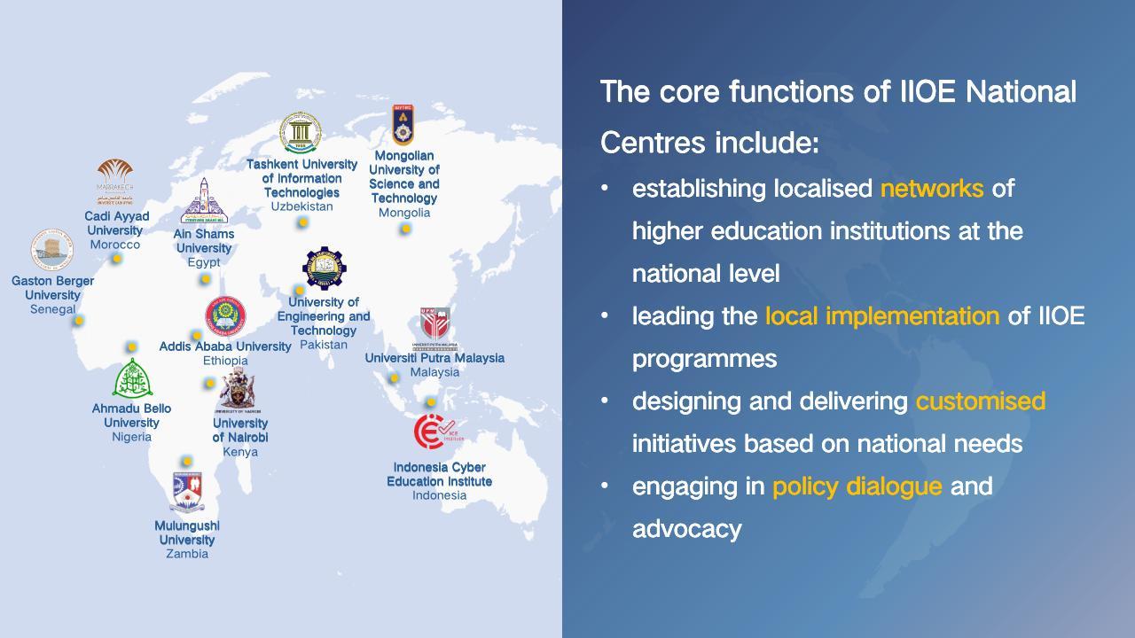 IIOE National Centres